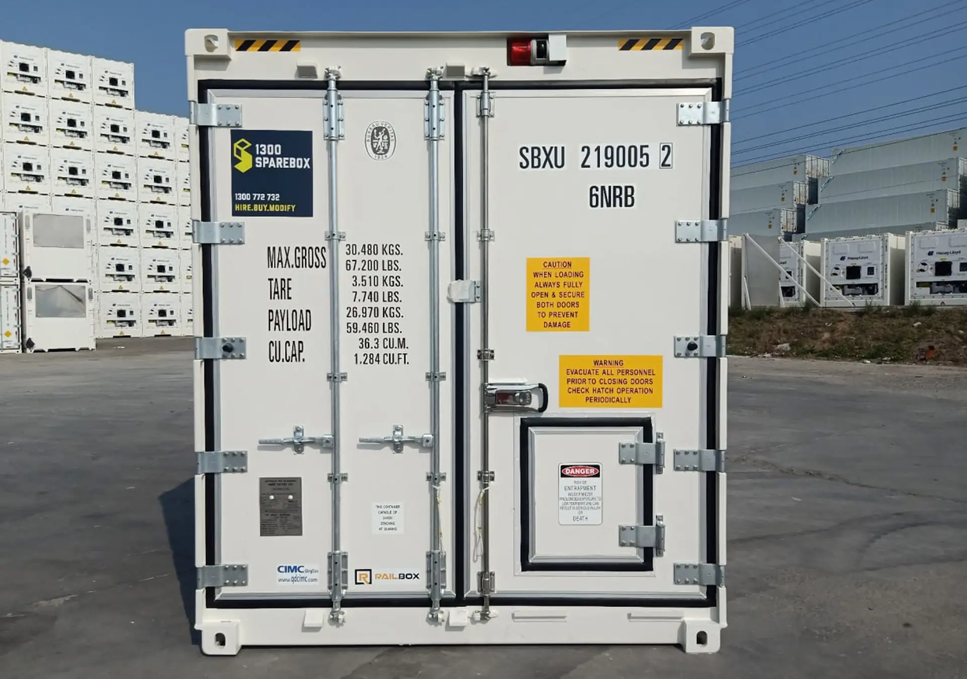 21ft Refrigerated Container