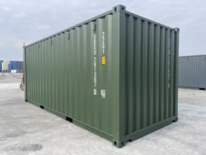 20ft Shipping Container - Olive Green