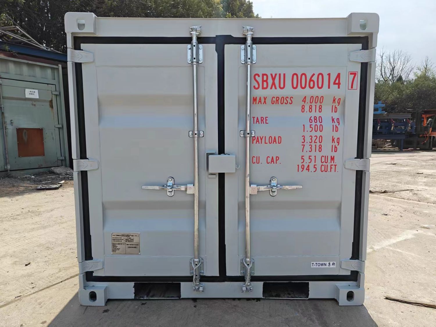 6ft Steel Container - NEW BUILD - Image 2