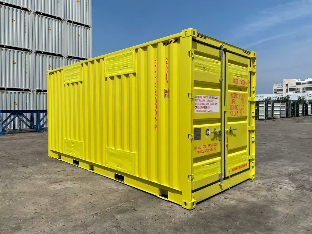 20ft Dangerous Good Steel Container - NEW BUILD - Image 3