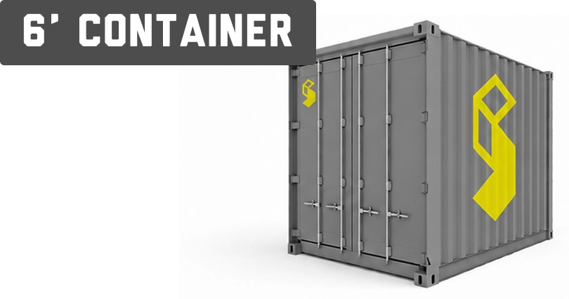 Standard 6ft Shipping Container Icon