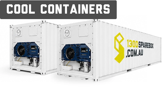Refrigerated Reefer Shipping Containers.