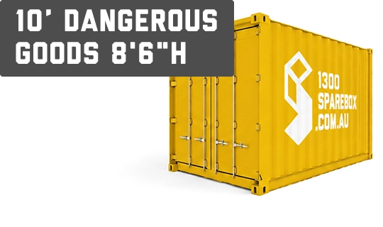 10ft Dangerous Goods Chemical Storage DG Shipping Container.