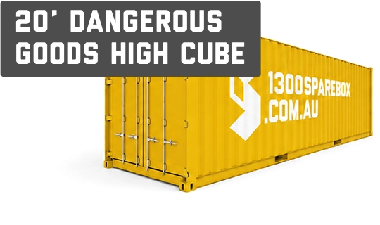 20ft Dangerous Goods Chemical Storage DG Shipping Container.