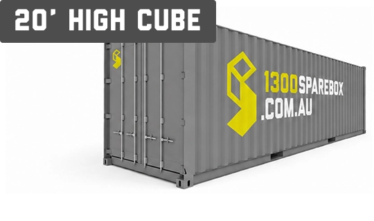 20ft High Cube General Purpose Shipping Container.