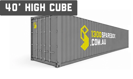 40ft High Cube Shipping Container.